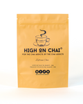 Golden saffron chai tea infused with rich aroma and authentic Indian flavours — premium handcrafted Zafrani chai from High On Chai.