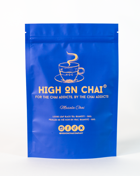 High on Chai - Masala Chai Packaging